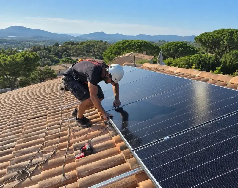 Installateur panneaux solaires Châteauneuf-de-Galaure — pose photovoltaïque sur toiture