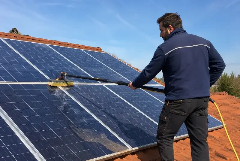 Nettoyage et entretien de panneaux solaires à Châteauneuf-de-Galaure