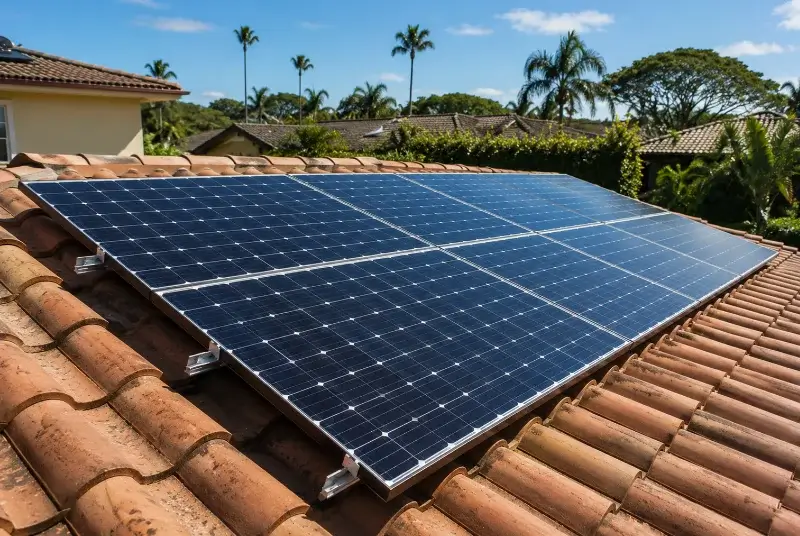 Installation de panneaux solaires à Châteauneuf-de-Galaure